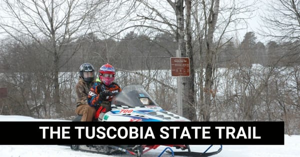 Tuscobia State Trail in Sawyer County, Wisconsin